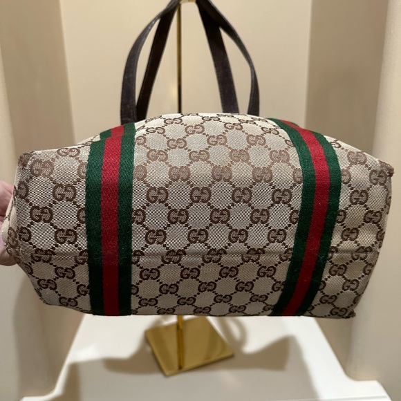 Gucci Sherri Line GG Padlock Tote with Charms - Picture 7 of 16